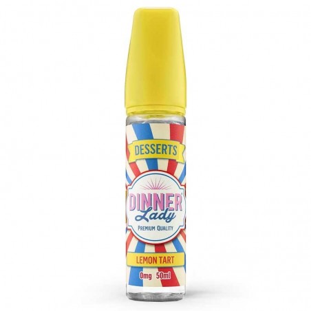 a faire E liquide Lemon Tart Dinner Lady 50 ml- Tarte citron méringuée