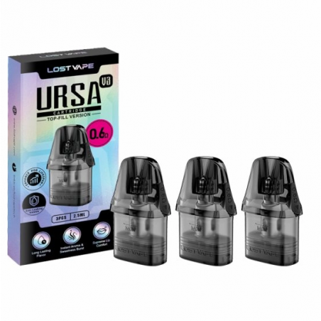 a faire Cartouches Ursa Nano V3 - 2.5ml (3pcs) - Lost Vape