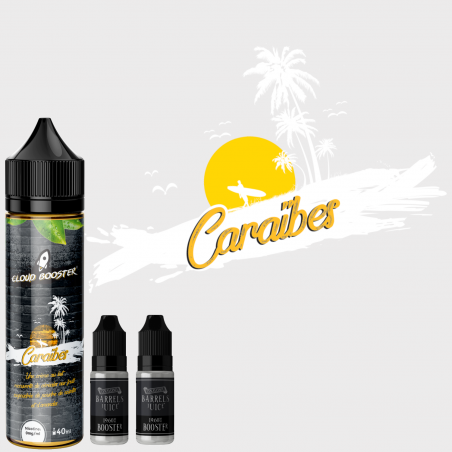 e liquide Caraîbes  60 ml de chez Cloud Booster