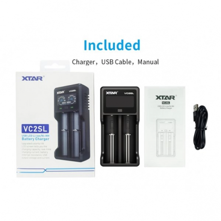 a faire Chargeur Double Accus VC2SL - XTAR