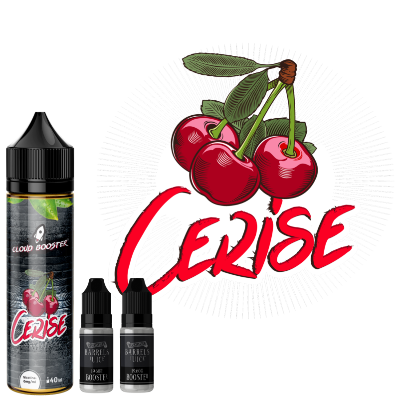 e liquide Cerise 60 ml de chez Cloud Booster e liquide Cerise 60 ml de chez Cloud Booster