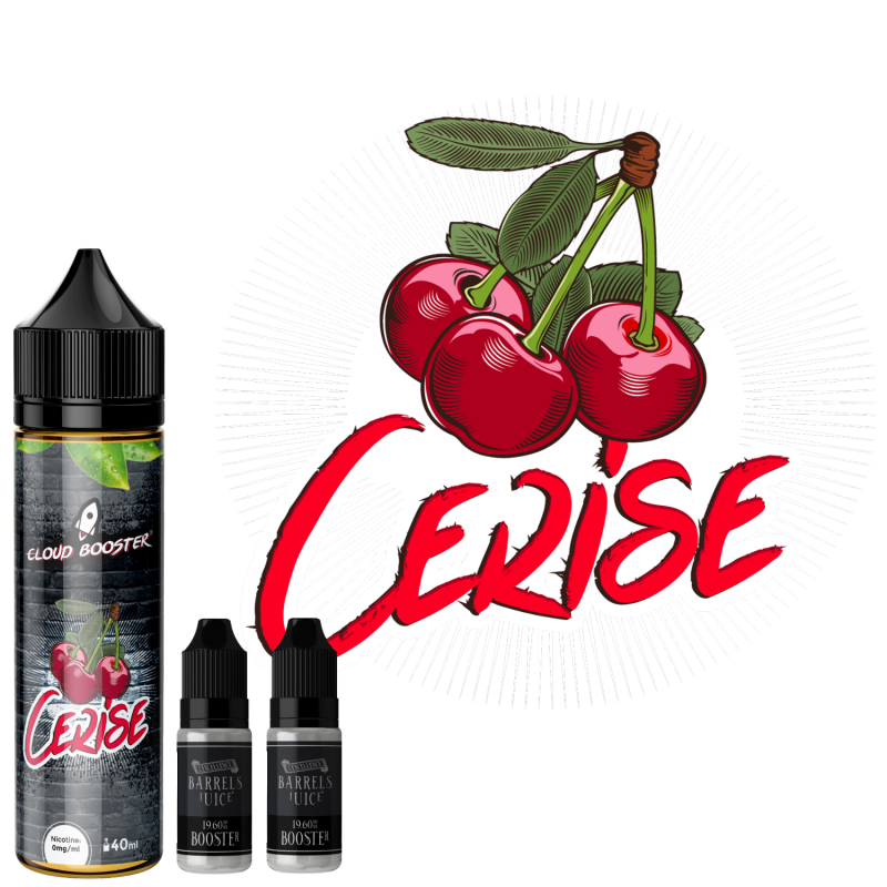 e liquide Cerise 60 ml de chez Cloud Booster