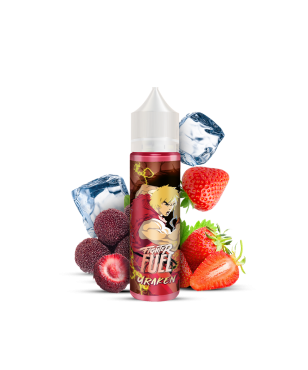 a faire -E-liquide Uraken 100 ml - Fighter Fuel - Fraise, Arbouse - Frais