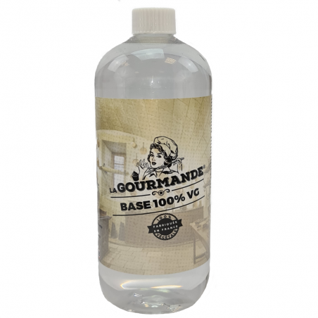 Base VG 100% végétal de chez La gourmande