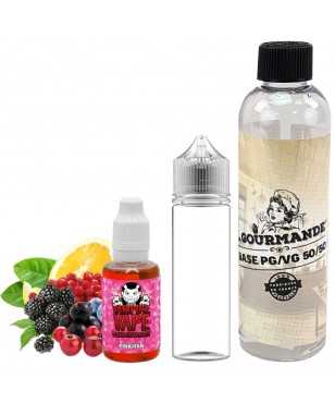 pack diy 230 ml pinkman- 00 mg avec concentré 30 ml de vampire vape