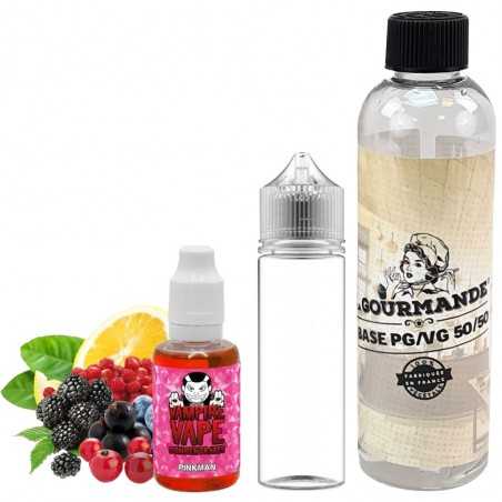 PACK DIY PINKMAN 230 ML  00,03,06,09,12 MG- VAMPIRE VAPE