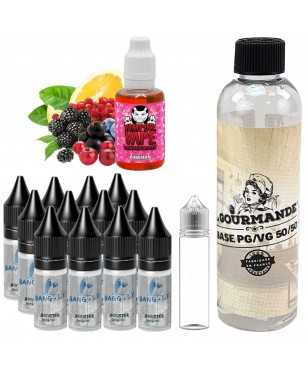 pack diy 230 ml pinkman- 12 mg avec concentré 30 ml de vampire vape