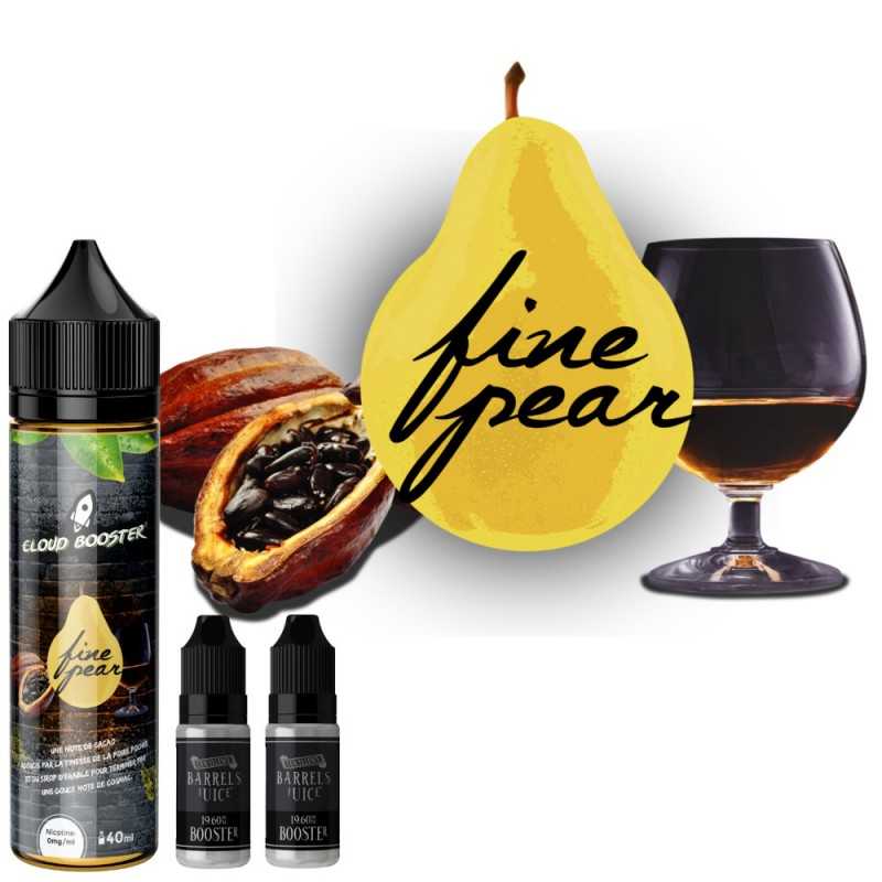 e liquide fine pear 60 ml de chez Cloud Booster