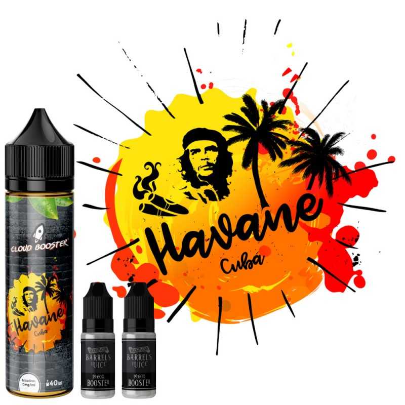 e liquide havane 60 ml de chez Cloud Booster