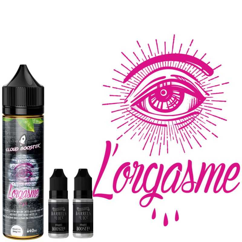 e liquide l'orgasme 60 ml de chez Cloud Booster