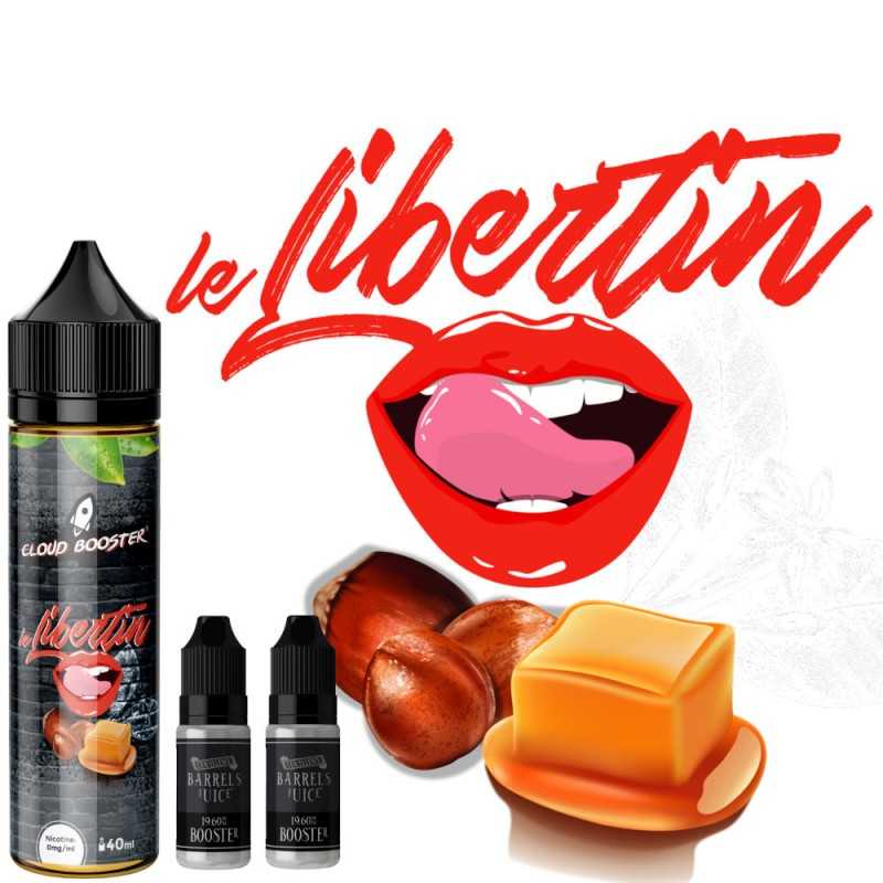 e liquide le libertin 60 ml de chez Cloud Booster