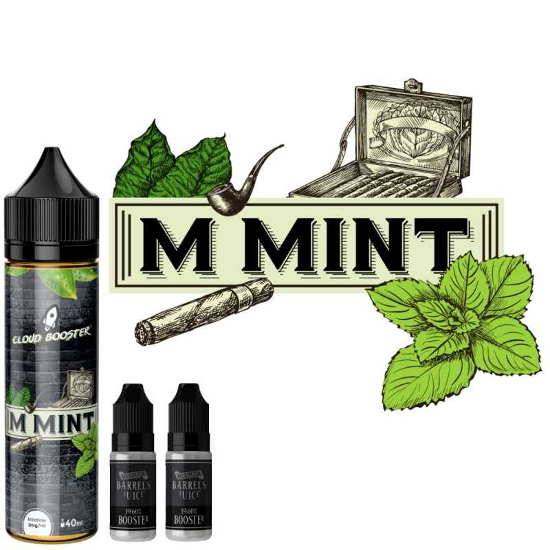 e liquide M MINT 60 ml de chez Cloud Booster