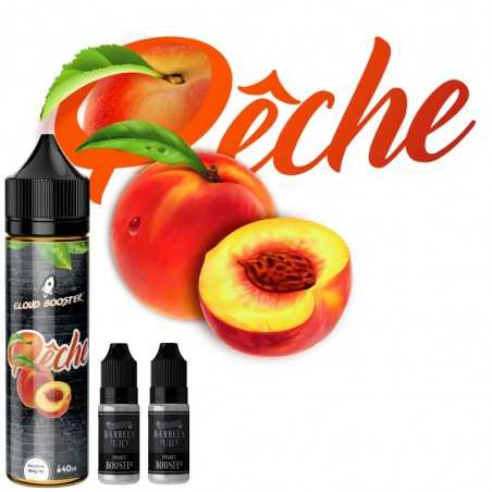 e liquide Pêche 60 ml de chez Cloud Booster