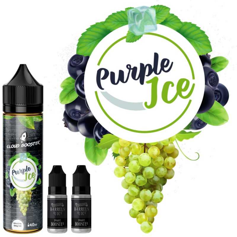 e liquide Purple Ice 60 ml de chez Cloud Booster