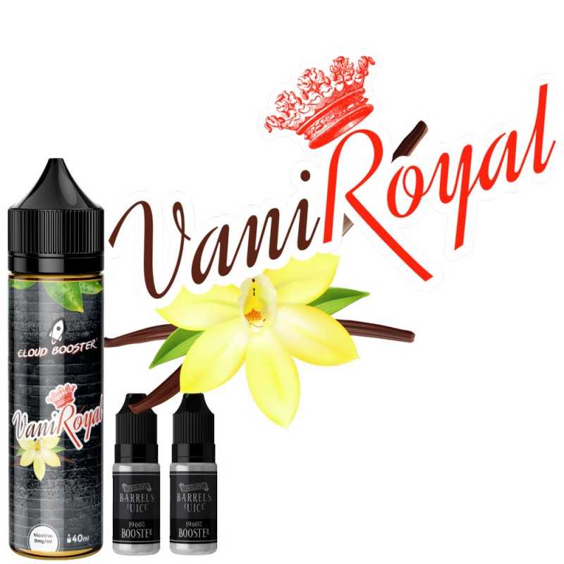 e liquide Vaniroyal 60 ml de chez Cloud Booster