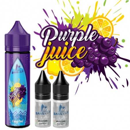 e liquide Purple Juice 60 ml de chez Bang à l'ô