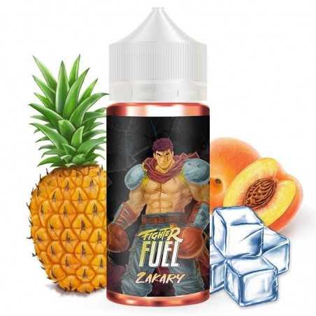 Zakary Fighter Fuel 100 ml Ananas - Pêche - Frais