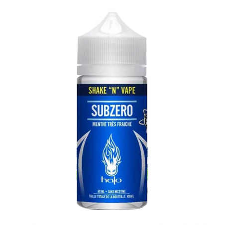 Sub Zero 50 ML - Halo Menthe très fraîche