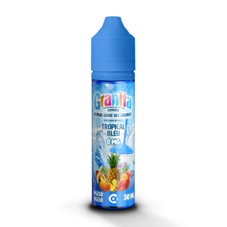 Tropical Bleu Granita 50ml - Granité - Fruits tropicaux - Très frais