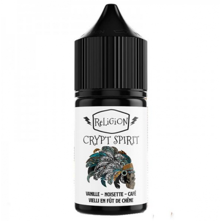 CONCENTRÉ CRYPT SPIRIT RELIGION JUICE - Crème - Vanille - Noisette - Café - Spiritueux - Vieilli en fût